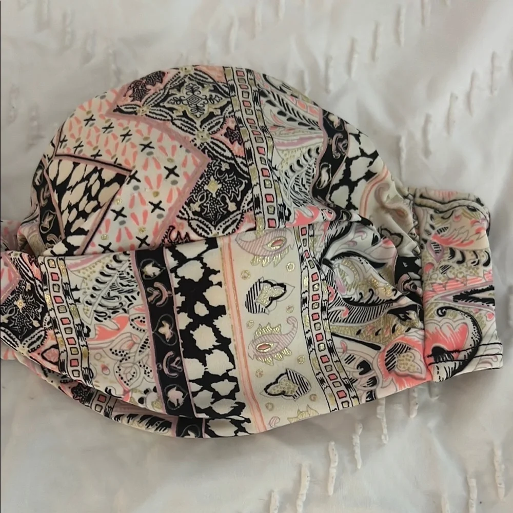 Victoria's Secret Multicolor Bandeau Bikini Top